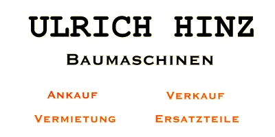 Ulrich Hinz Baumaschinen